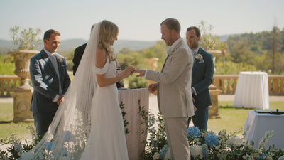 Emily & Oliver's Elegant Wedding at Chateau Robernier, South of France